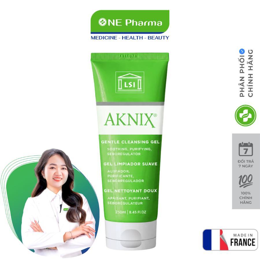 Gel Rửa Mặt Aknix Gentle Cleansing Dịu Nhẹ, Kiểm Soát Dầu, Hỗ Trợ Giảm Mụn - 100ml/250ml