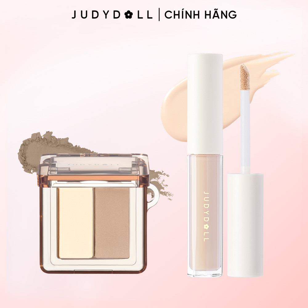 Combo Kem che khuyết điểm & Mini Highlight&Contour#02 2g