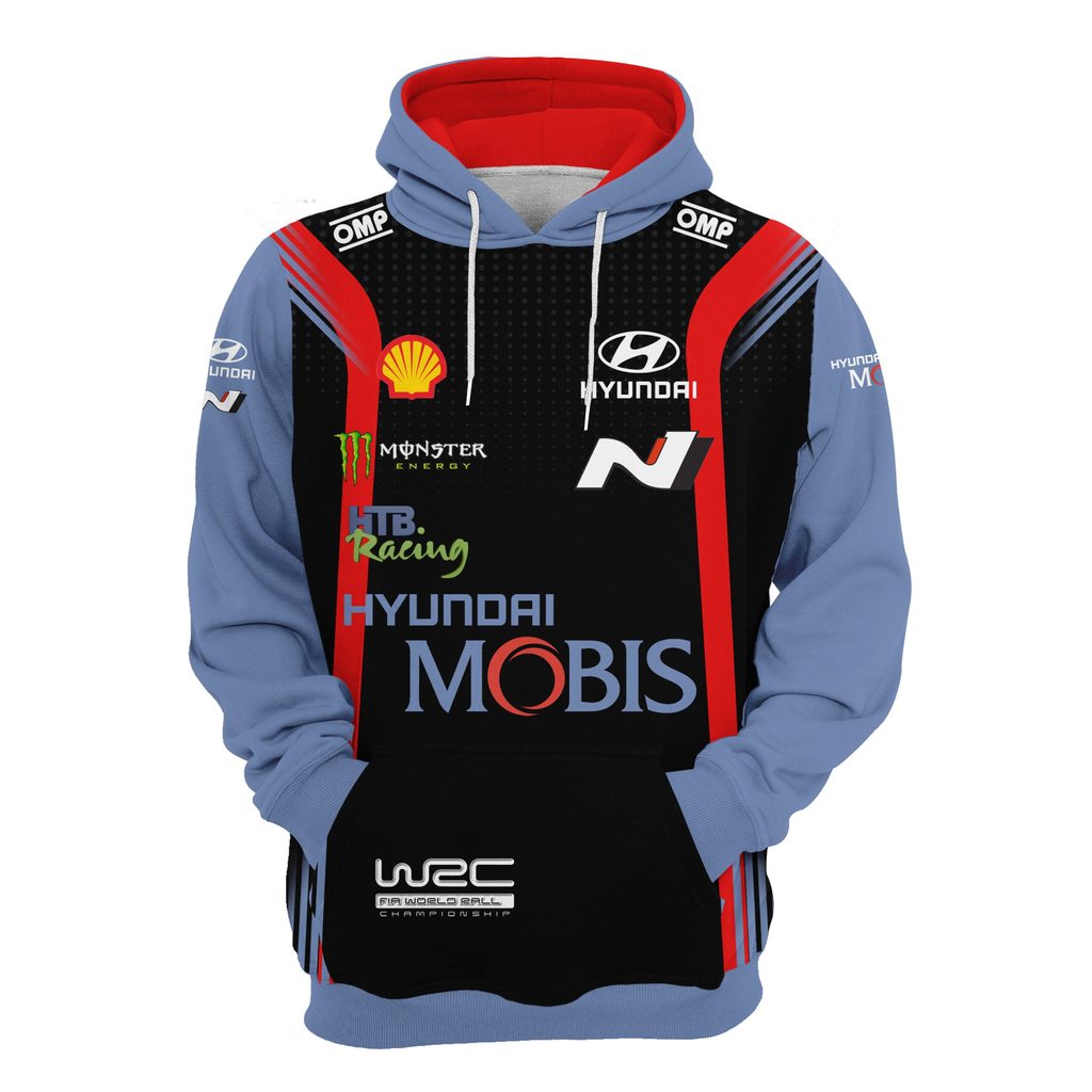 Áo Hoodie Hyundai Wrc Rally Racing