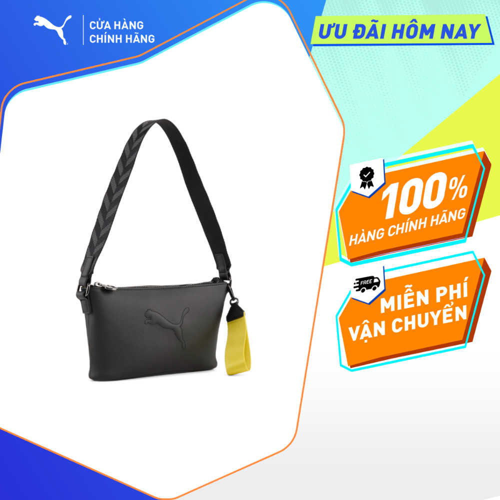 Túi Đeo Vai Thời Trang PUMA Nữ SENSE Flute Bag Black Màu Đen