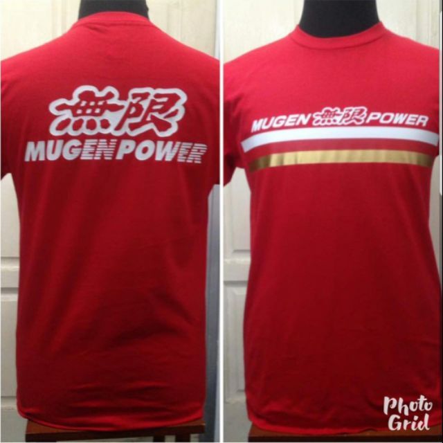 Áo thun Mugen Power / Áo thun sợi nhỏ / Áo thun đua xe