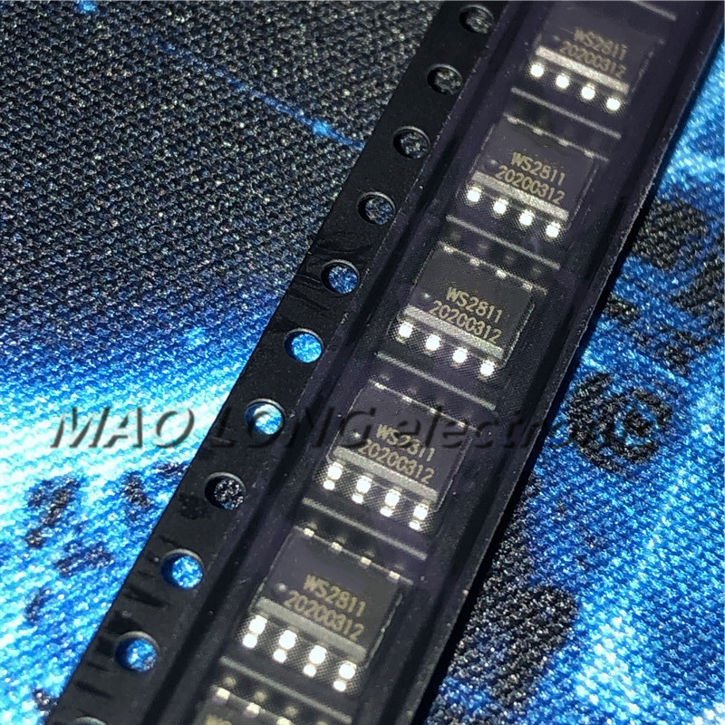 10 Cái / lốc WS2811S SOP-8 WS2811 SOP 2811 LED driver chip NES Còn Hàng