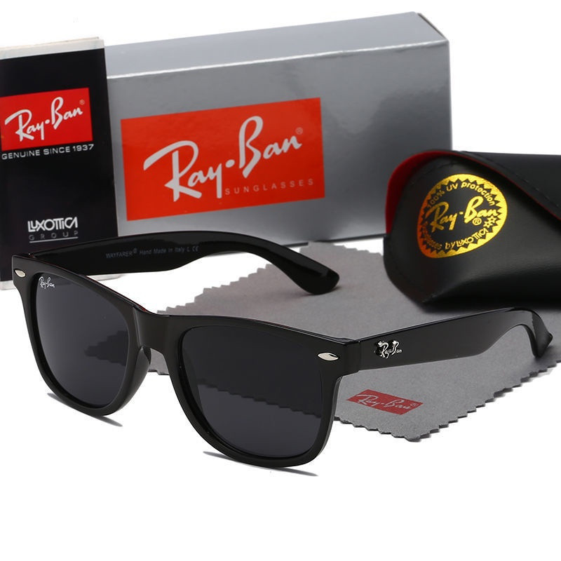 Kính râm phân cực 2025 Ray ~ rb2140 901 / 58 Đen / Ray / Ban 2140 ZQWA