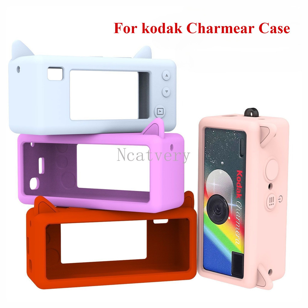 Thích hợp cho máy ảnh Kodak Kodak Charmera Vỏ bảo vệ silicon dễ thương