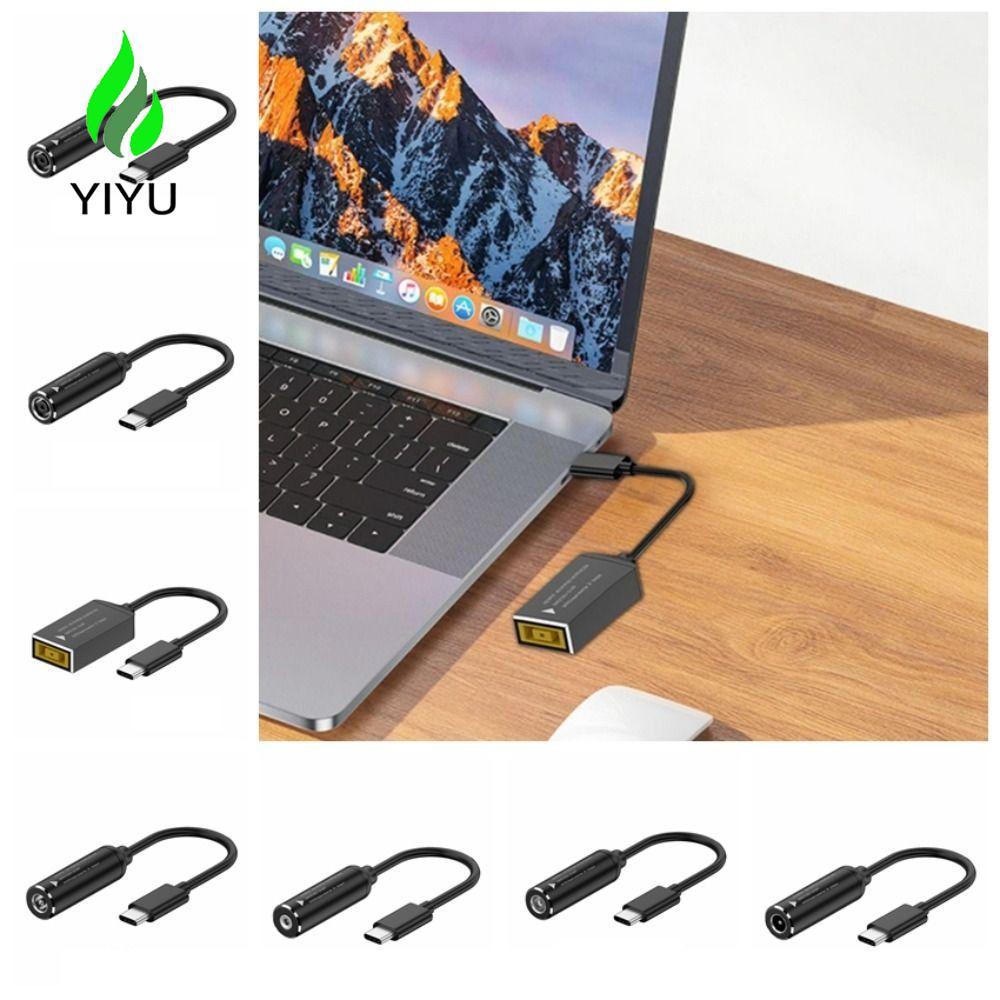 YIYU Cáp sạc YIYU DC sang Type-C, Cáp sạc đầu ra 5 / 9 / 20V PD Type-C sang DC Jack, Nhận dạng tự độ