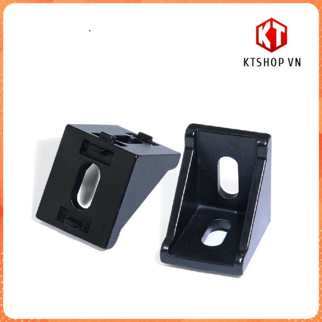 Ke Góc Nhôm Định Hình 3030 Đen  - THANH LÝ NGHỈ BÁN