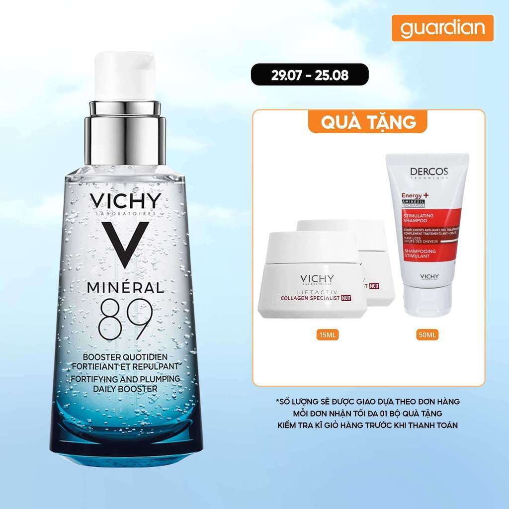 Dưỡng Chất Cô Đặc Vichy Mineral 89 Skin Fortifying Daily Booster 50Ml