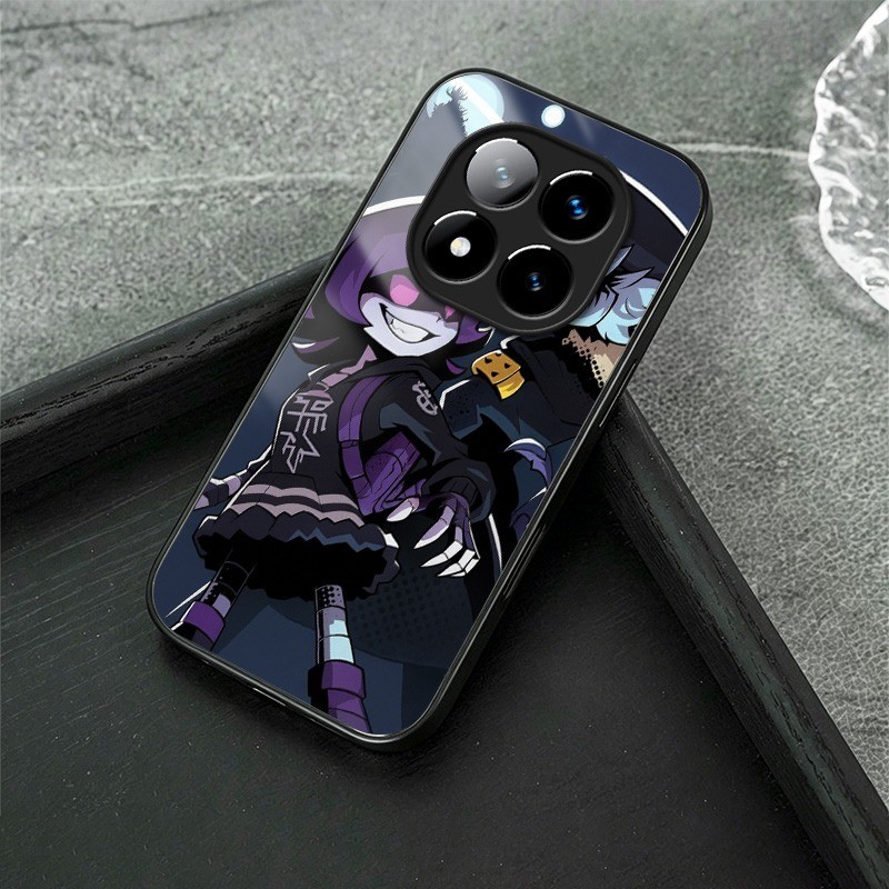 Murder Drone 06 Vỏ Điện Thoại Kính Cho Xiaomi Redmi Note 11 12 13 14 15 Poco X5 X6 X7 X8 Pro 14T 15T