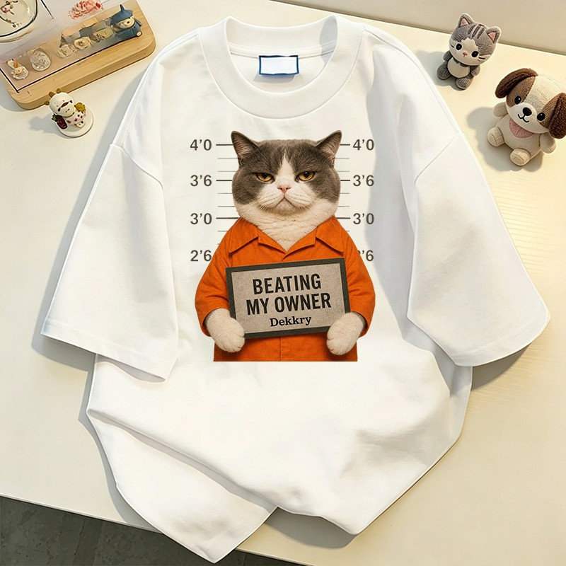COD✅ (Hồ Chí Minh)RTOML  áo xinh uniqlo mall áo thun nữ ôm body áo thun trơn form boxy Mèo mặc bộ tù