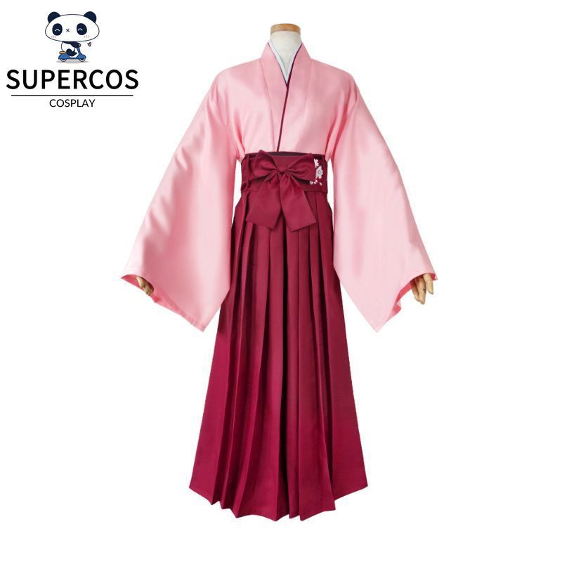 Fate / Grand Order Souji Okita Cosplay Bộ Trang Phục Kimono Cho Sự Kiện Con
