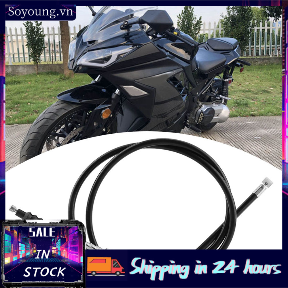 Soyoung Cáp ly hợp xe máy soyoung có bộ điều chỉnh Dây liên kết nhựa 47,2 inch Xe máy ATV cho 125cc 