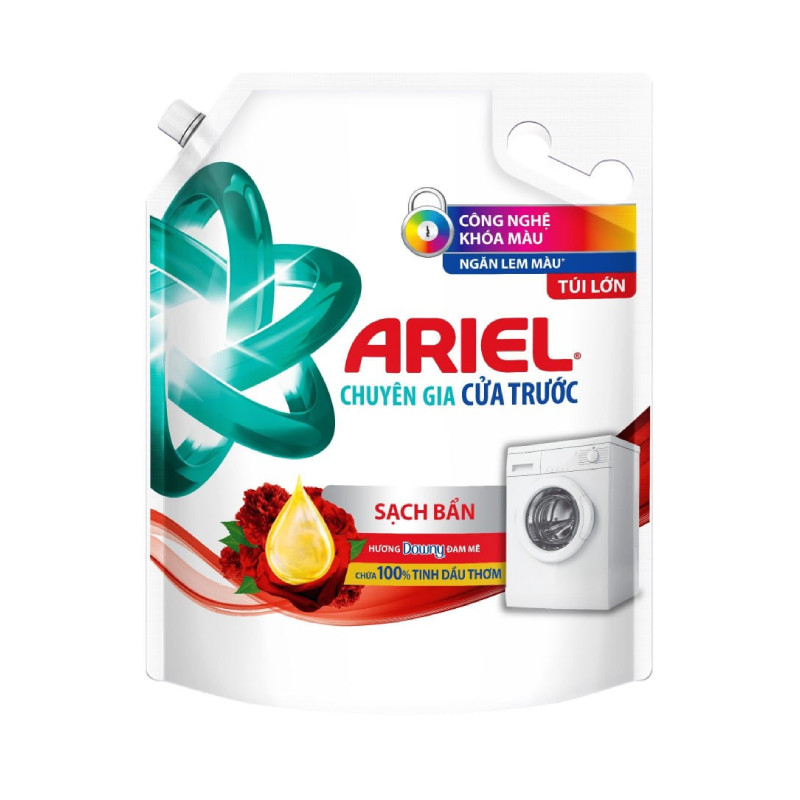Nước giặt Ariel cửa trước Downy đam mê túi 3.05kg - 43232