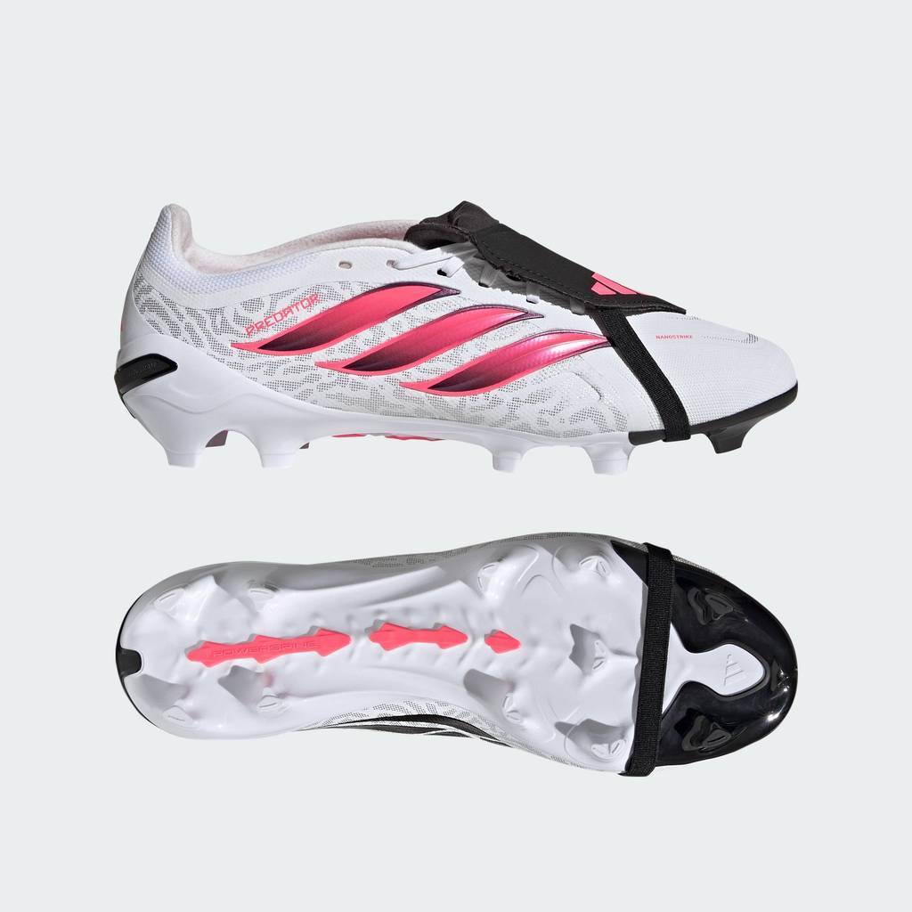 adidas Football Predator League Fold-Over Tongue Firm Ground Football Boots Unisex White JP6278