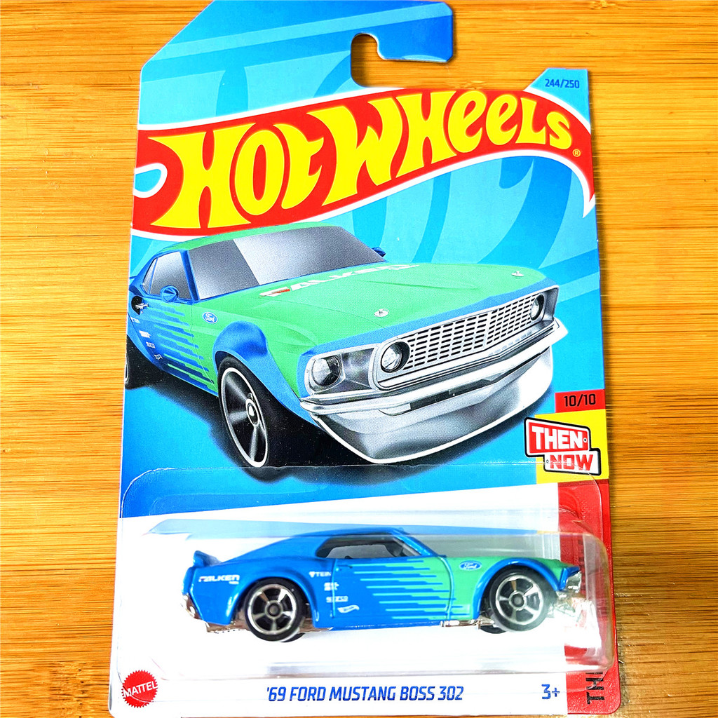 HOTWHEELS Hot Wheels Hợp kim Xe thể thao nhỏ 2023Q Lô 69ford Ford MUSTANG MUSTANG BOSS