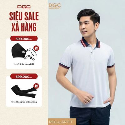 Áo Polo Ngắn Tay DGC Dáng Suông Chất Vải Thoáng Mát, Thấm Hút Mồ Hôi - SAPBC12M