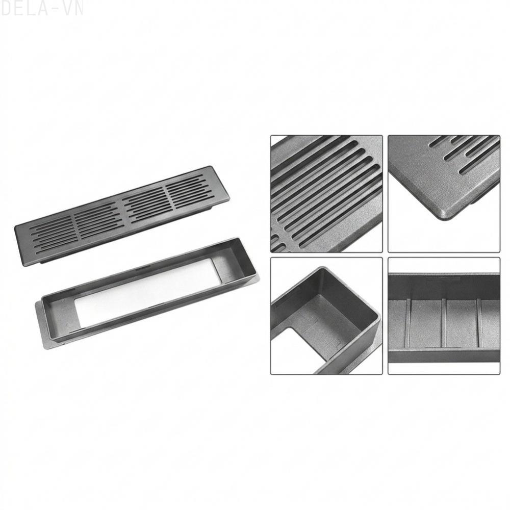 Ventilation Grille Air Vent Cover 18*4CM for Cabinet Wall Cabinet Cabinet#DELA
