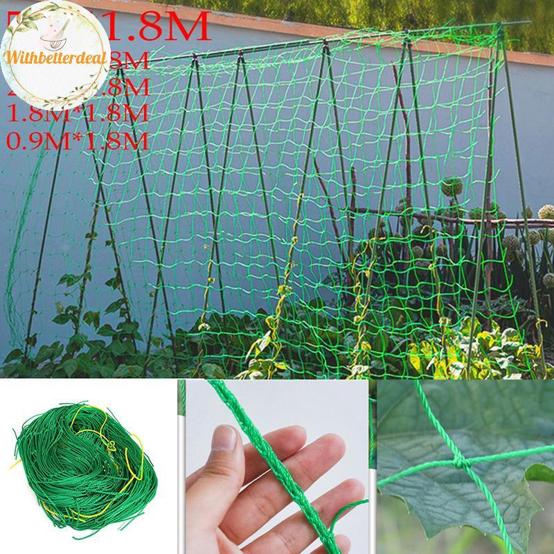 Withbetter Cây Leo Lưới Lưới Làm Vườn Xanh Lưới Dưa Leo Treo Lưới Leo Núi Hỗ Trợ Lưới Hoa Cúc Lưới C