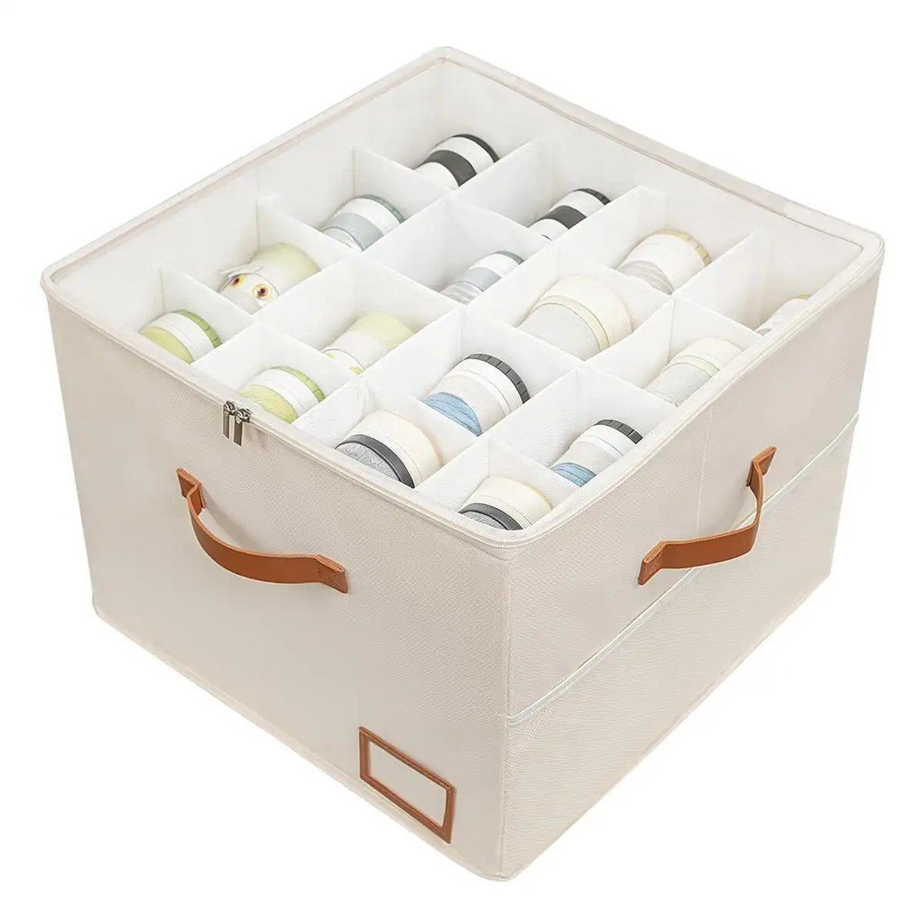 Shoe storage box for wardrobe，Fabric shoe cabinet with transparent cover，Adjustable partition，Foldab