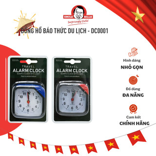 Đồng hồ báo thức du lịch uncle bills dc0001