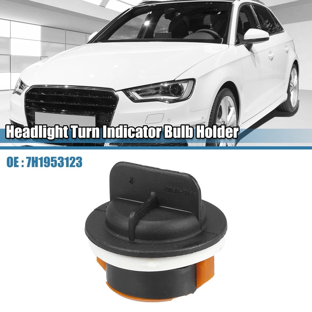 UXCELL Đèn Pha Bật Đèn Báo Giá Đỡ Bóng Đèn Nhựa Đen Cho Xe Audi A3 3.2L V6 A / T Quattro Đế Hatchbac