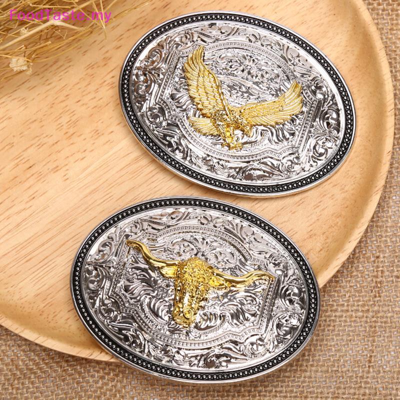 FoodTaste Long Horn Bull Eagle Western Belt Bule Golden Texas Cowboy Western Bules CỦA TÔI