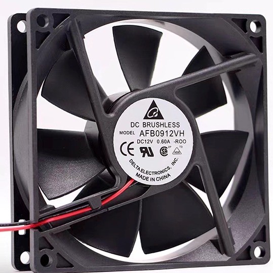 Quạt làm mát điện khung gầm Delta AFB0912VH 12V 0,60 A 9225 9.2cm hoàn toàn mới