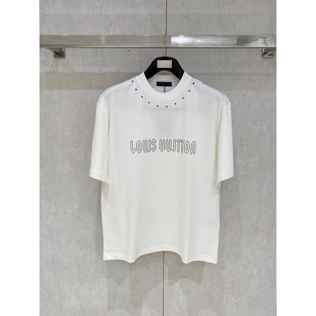 Louis Vuitton / LV Louis Vuitton 2026 Cổ Tròn Cổ Điển Áo Thun Ngắn Tay Nam Nữ Phong Cách Chữ Cái Mùa