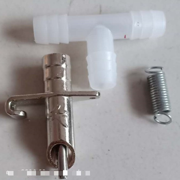 20 Vòi Uống Tự Động Chồn Hương Vòi Uống Nước Inox 8 Li HS Núm Uống Tự Động Chồn Hương Núm Uống Tự Độ
