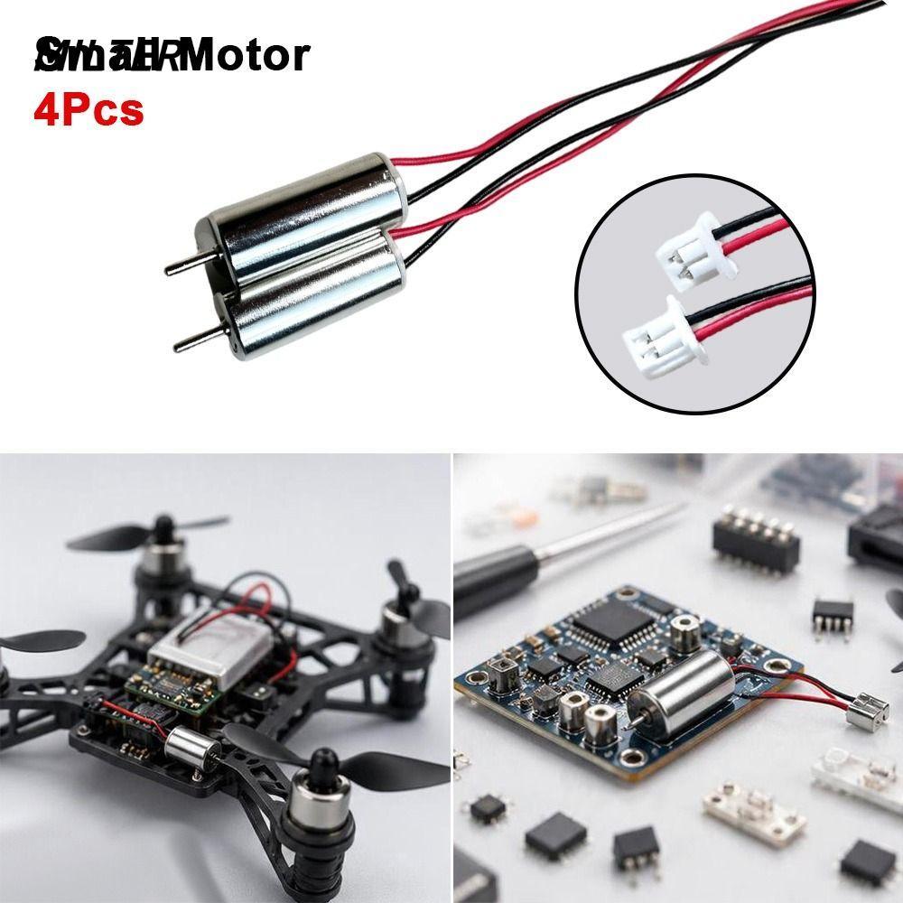 MILTER 4 chiếc 716 Model Máy bay rỗng Cup Motor, Chiều dài dây 130mm 7mm * 16mm Mô hình động cơ khôn