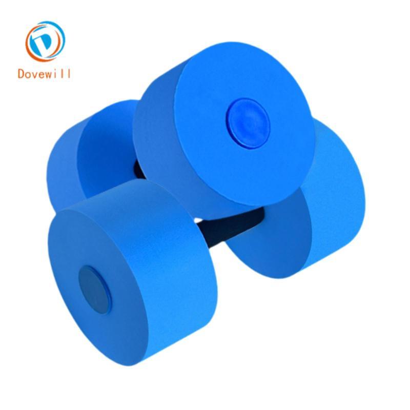 Dovewill EVA Foam Water Dumbbell Set Tập thể dục dưới nước Bơi Barbells Trọng lượng nổi để tăng cườn