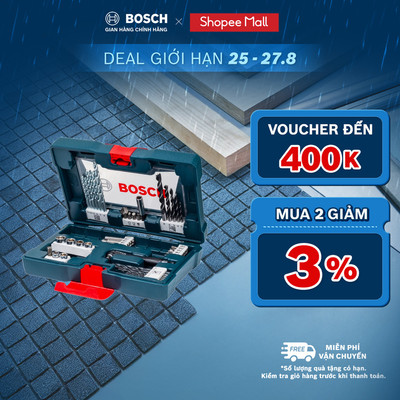 Bộ Dụng Cụ Bosch 41 Món