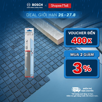 Lưỡi cưa kiếm Bosch S bộ 5 lưỡi