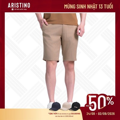 Quần Short Âu Nam Aristino Regular Fit ASO095AS3