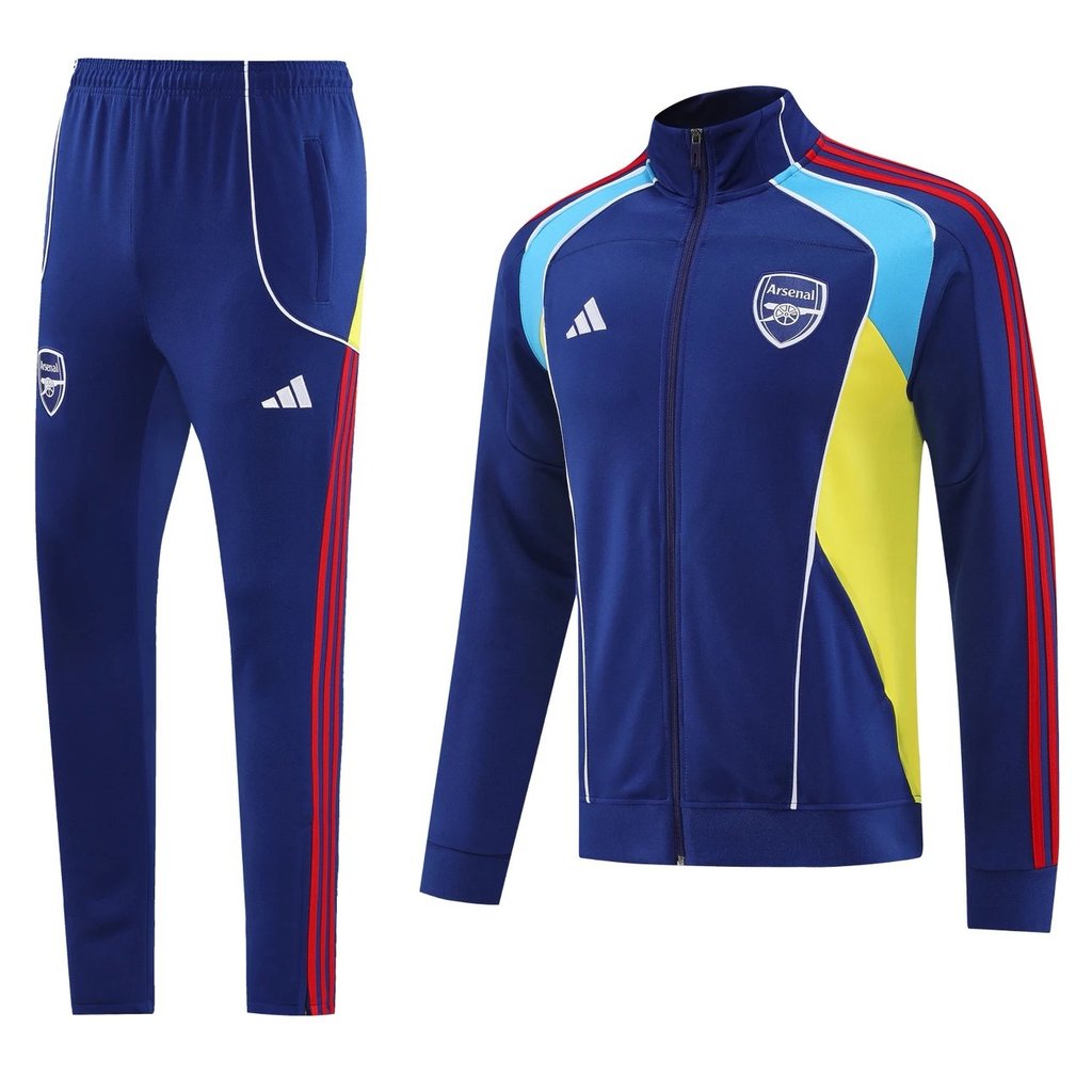 Phong Cách Mới 25-26 Arsenal Jersey 2025 Thu Đông Arsenal Áo Khoác Áo Khoác Arsenal Đồng Nhất Đội Le