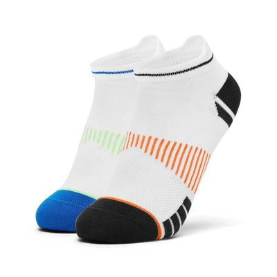 Vớ Thể Thao Trẻ Em Skechers Runners Club Performance Socks Low Cut Socks (2 Pairs) - P226K033-06GG