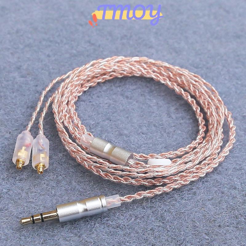 Cáp nâng cấp tai nghe TMOY HiFi MMCX 3.5mm 1.2m Cáp lõi mạ bạc cho IE200 / IE300 / IE600 / IE900 / N