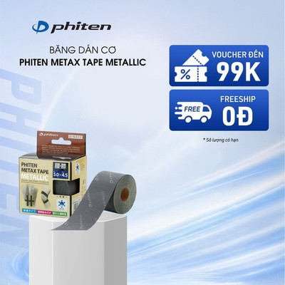 Băng Dán Cơ Phiten Metax Tape Stretched Metallic 5cm x 4.5m