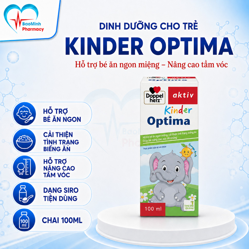 [BS] Thực phẩm bảo vệ sức khỏe Doppelherz Kinder Optima