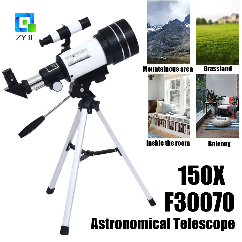 Kính thiên văn thiên văn ZYJC F30070, Kính thiên văn thiên văn trẻ em 150X F30070, Công suất cao chố