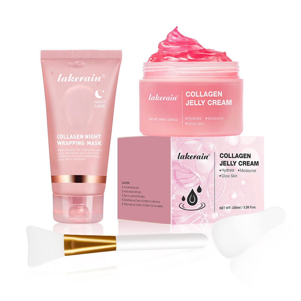 Mặt nạ lột Collagen + Bán kết hợp mặt nạ Collagen Jelly Cream