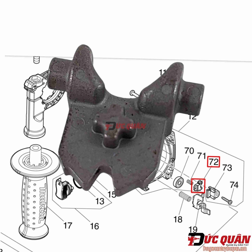 Miếng đệm khóa máy Makita DHR182/ HR182 310913-0