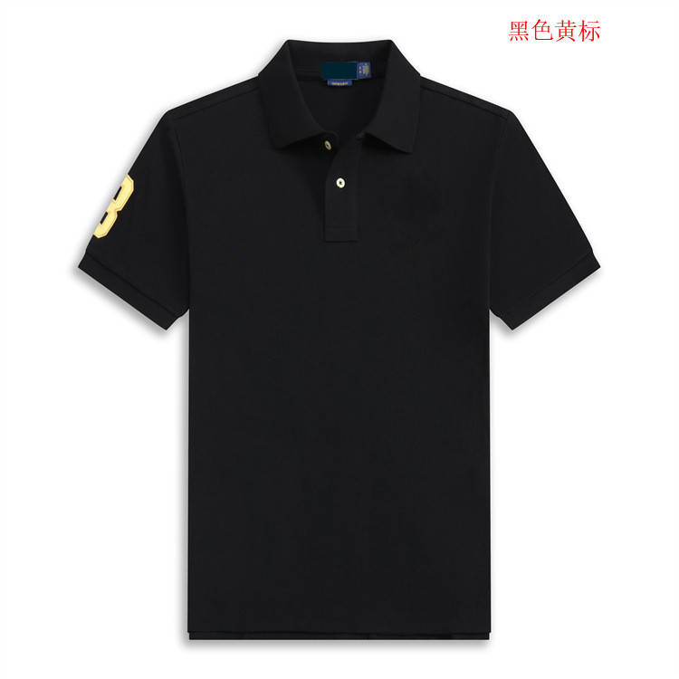 TFSF RL / / Malaysia Áo Sơ Mi POLO Nam Ralph Malaysia Thêu POLO Ve Áo Áo Tay Ngắn Áo Cotton Nguyên C