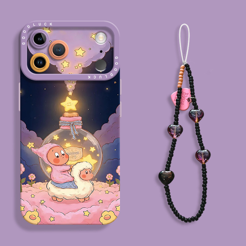 Thích hợp cho IPhone17 16 15 11 12 13 14 Pro Max 7Plus 16 8 15 PlusS Max XR X Ngôi Sao Sáng Tạo Ngườ