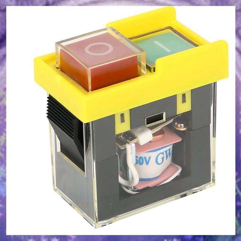 [r3jylk02.vn] Công tắc điện từ Kjd6 5E4 250V 6A Chống nước điện từ, Công tắc công cụ mất điện, Nút