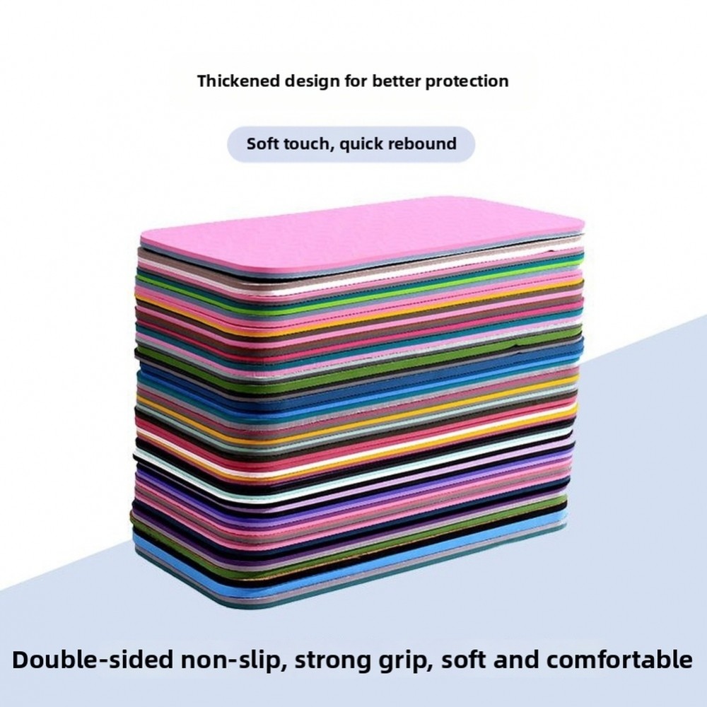 [NEW]For Ab Wheel Knee Support Pad TPE 17cm x 34cm Non Slip Dual Surface Exercise Mat-flash sale