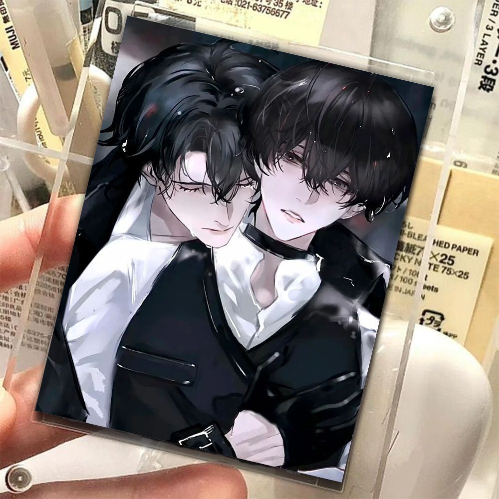 2-18 Chiếc Manga Manhwa Bẫy Trong Đêm Vĩnh Cửu Lomo Cards 188 Boygroup Tình Yêu Và Không Gian Sâu Tr