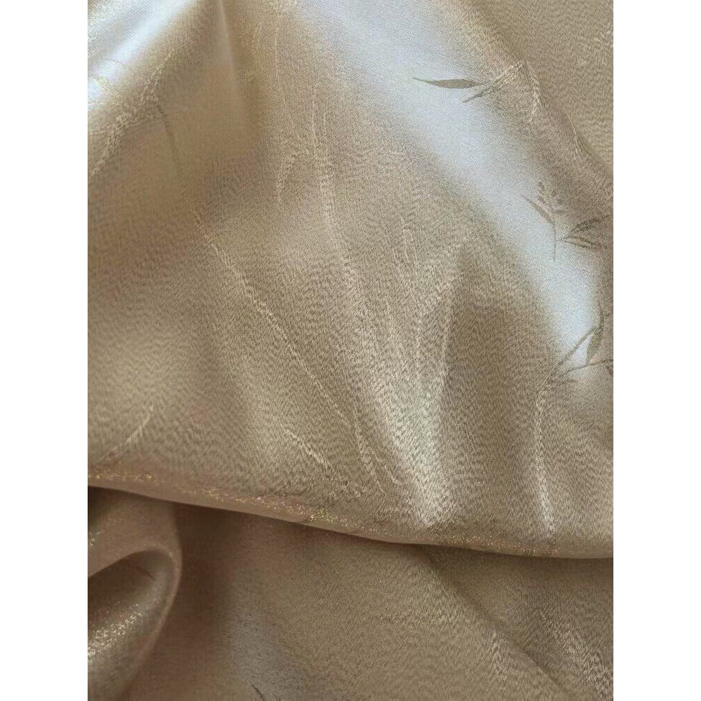 Lụa Dệt Vàng Jacquard Lụa Lá Tre Phong Lan Tất Cả Lụa Hanfu Sườn Xám Chất Liệu Áo Len Chất Liệu Vải 