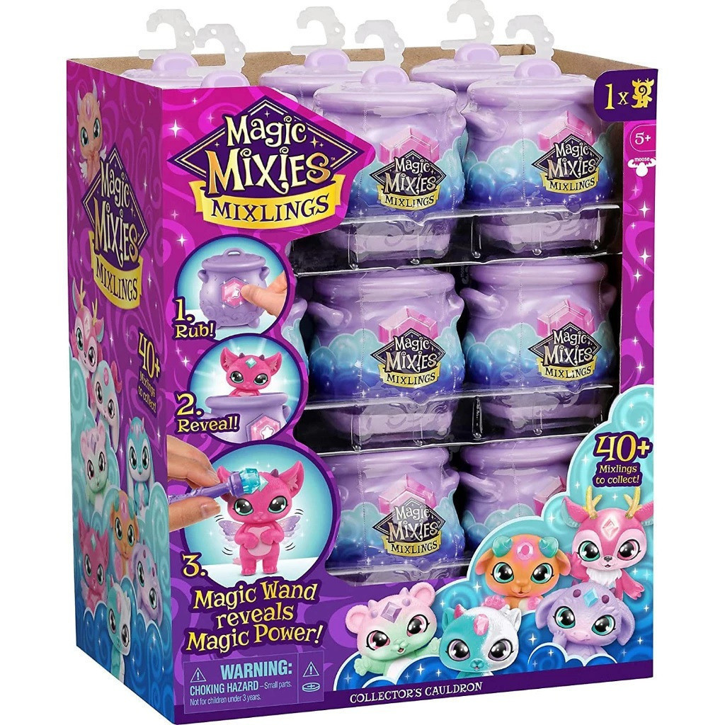 Magic Mixies Mixlings Collector 's Cauldron 1 gói Đồ chơi các loại ngẫu nhiên