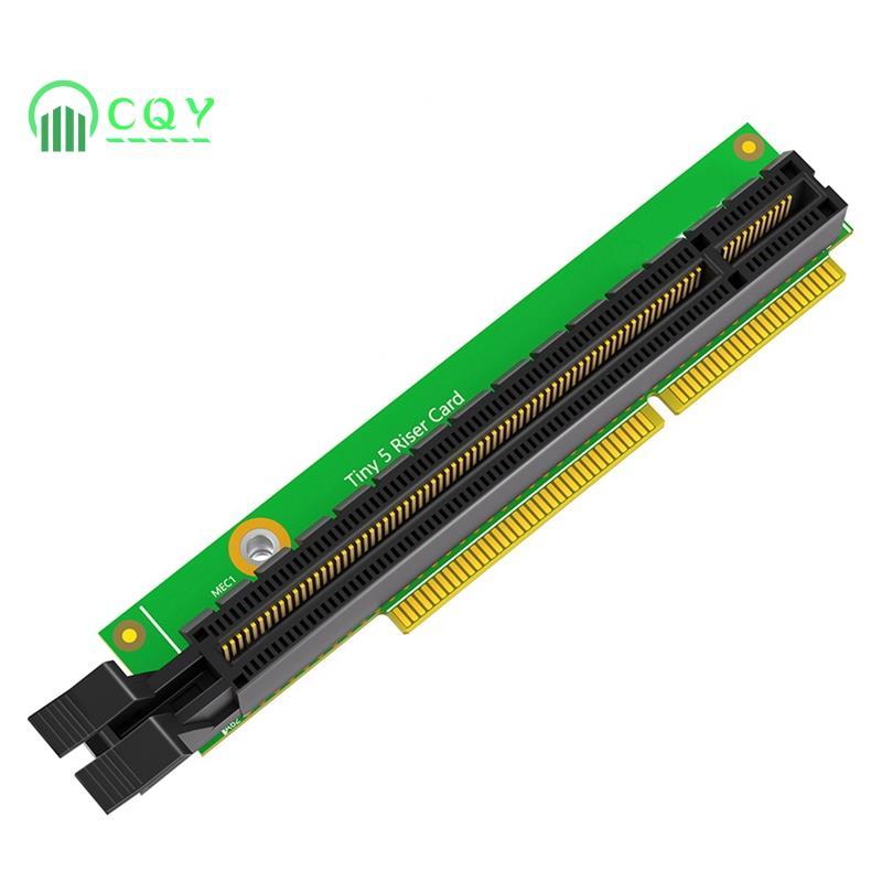 Tiny5 PCI-E Riser Card Adapter Board Cho ThinkCentre M920x M720q P330 Thẻ Nối Dài Video Mạng