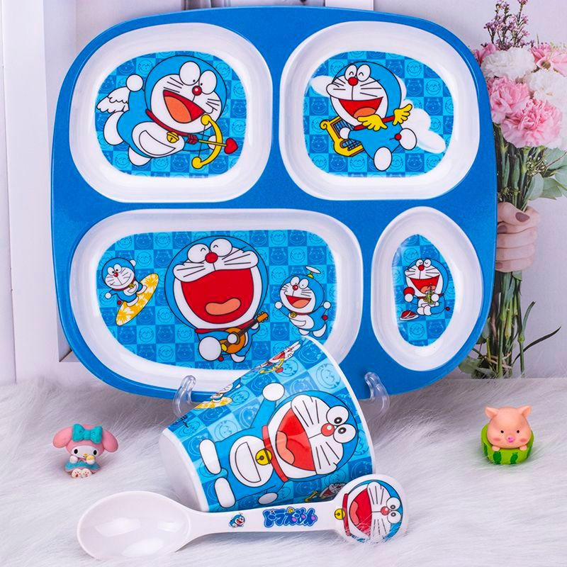 tb Western-style cutlery tray, steak plate, cartoon dinner plate, divided plate for children10tt In-
